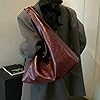 Gyios Handtasche Große Pu-Leder-hobo-Tasche Für Damen, Herbst-Winter-schulterhandtasche, Trendige Y2k-Tragetasche-rot #3