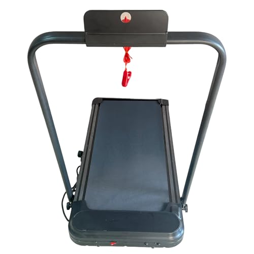Image of JEEKEE Folding Treadmill,Black, with Remote Control,Compact Running Machine for Home Gym,Portable Walking Jogging Machine with LED Display & Adjustable Speed Fitness Equipment