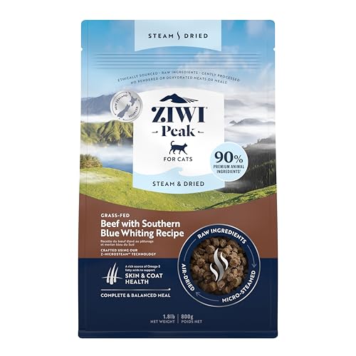 Produktbild von ZIWIPEAK Cat Steam & Dried Katzentrockenfutter mit Rindfleisch - 800 g