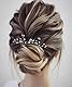 Wendalern Hochzeit Haarnadeln Barrette Braut Perlenhaarspange Zuchtperlenhaarspange Goldperlenhaarnadel Haarteil Dekorativer Haarschmuck Für Frauen Und Mädchen