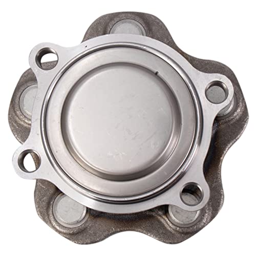 Image of TRQ Rear Driver and Passenger Side Wheel Bearing and Hub Assembly Set 2 Piece Compatible with 2019-2023 Nissan Altima Front Wheel Drive