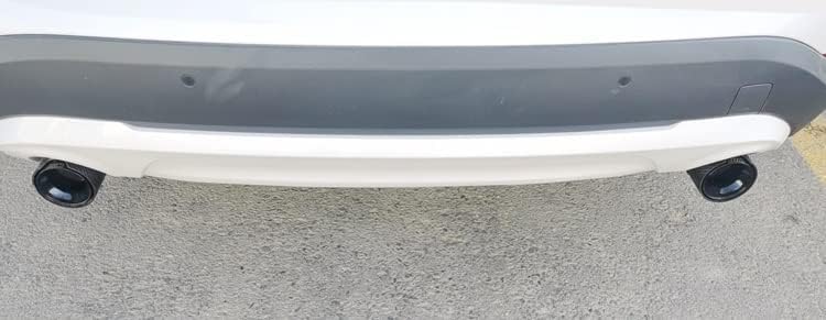 Silenciador De Tubo De Escape De Coche Eo Safe Imports ESI-10995 Negro