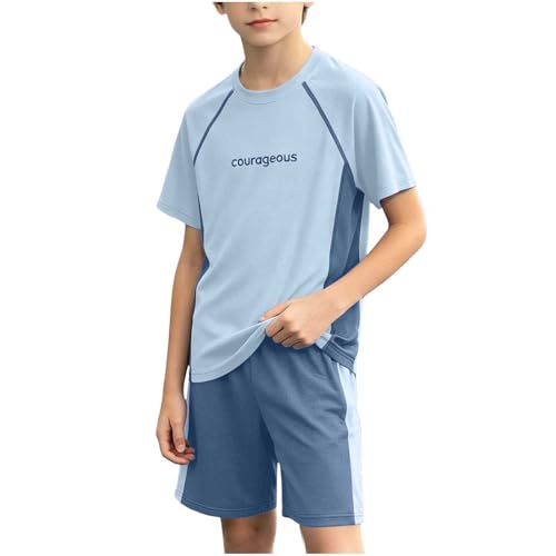 Ensemble de vêtements de sport t-shirt manches courtes short fille garçon