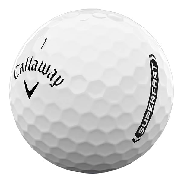 LostGolfBalls Recycled & Used SuperFast Golf Balls for Callaway Golf Balls, SuperFast Model, Near Mint Condition, AAAA Quality for Callaway Golf Balls