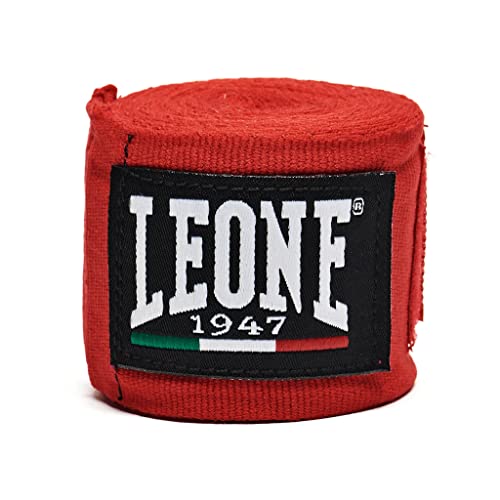 LEONE 1947, Bandagen, Unisex-Erwachsene, Rot, 3.5 M, AB705