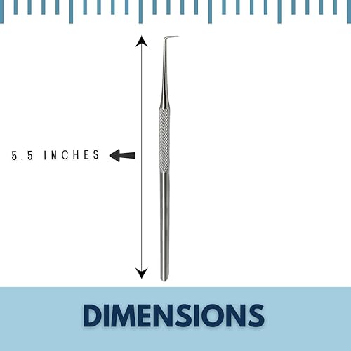 Miniatura 6 de Herramienta profesional de raspador de sarro dental, púas orales para eliminar el cálculo de los dientes, removedor de placa, raspador de dientes