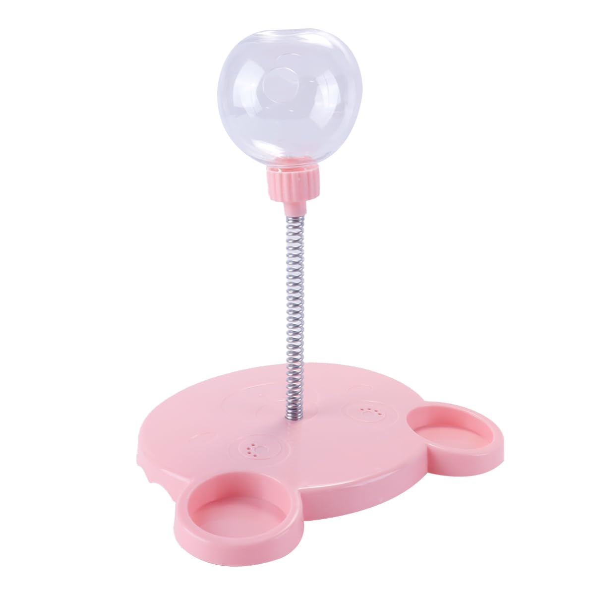 Enwye Wobbly Dog Treat Prop, Wiggling Treat Prop for Dogs Cats Swinging Slow Feeder, Pet Snack Ball, Slow Feeder Pink - Image 3