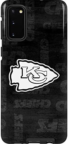 Skinit Pro Phone Case Compatible with Galaxy S20 - Officially Licensed NFL Kansas City Chiefs Large Logo Design
