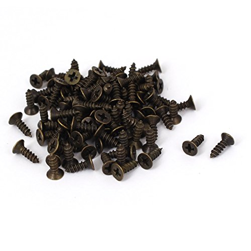 Tornillos autoperforantes Phillips cabeza plana M2.5x8 mm 100 pcs miniatura 1