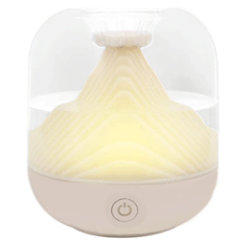 Amélioré Diffuseur d'huiles essentielles créatif Mignon, humidificateur Silencieux d'aide au Sommeil de 700 ML, Anti-brûlures à Sec Intelligent, veilleuse à atmosphère chaleureuse Relaxer