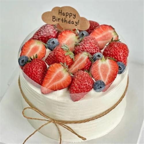 tonntyann フェイクケーキ 誕生日ケーキ 記念日 ケーキ 食品 サンプル イチゴ/フルーツケーキのモデル 詰め合わせ お菓子 おかし リアル ダミーケーキ 模型 発砲スチロール 円柱 ディスプレイ用 本物そっくりの ケーキ 見本 食玩 セット 展示