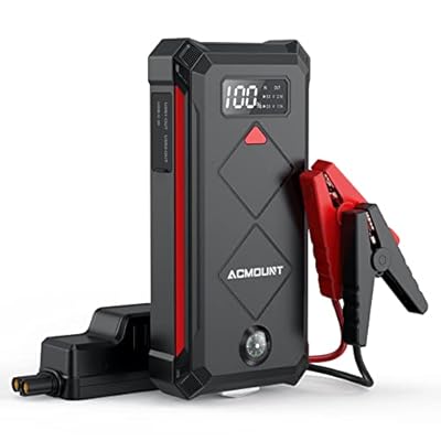 Acmount P100 Car Jump Starter, 5000A Peak Lithi...