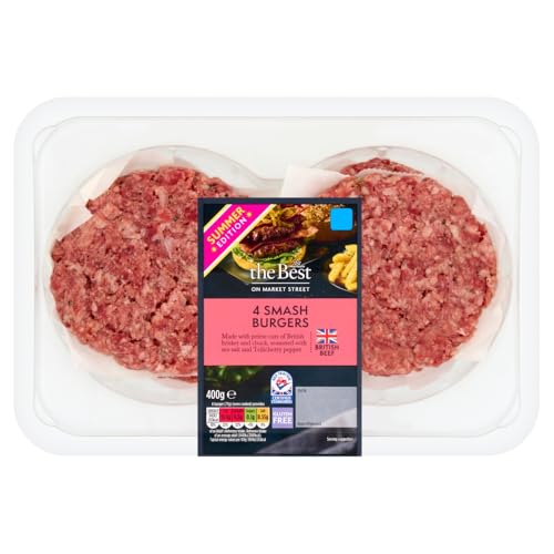 Morrisons The Best Beef Smash Burger 400g