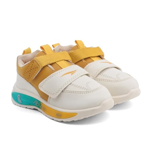 Image of ASIAN Blinky-02 Kids Light Shoes with Fun Blinky LED Lights | Soft Cushion Comfort, Lightweight & Easy Strap Closure, Durable Grip Sole Shoes for Boys and Girls