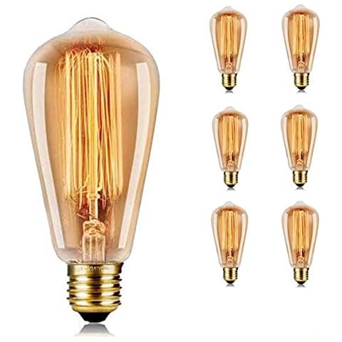 YOUDIAN Vintage Dimmable Edison Light Bulbs Cover