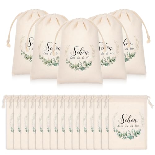 Geoyien Bolsitas para Regalos Comunión, 20 Piezas Saquitos de...