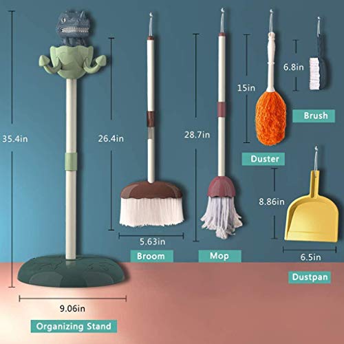 image for Kids Cleaning Set, 6Pcs Pretend Play Housekeeping Toys, Kitchen Cleani
