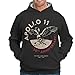 Produktbild NeiBangM Herren Casual Sweatshirts 50. Jahrestag Apollo 11 Slim Fit Kapuzenpullover Sweatjacke Für Jugenden White 2XL