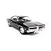 Produktbild QXF- 1969 Dodge Charger R/T Auto-Modell 1:18 Static Simulation Aluminium-Auto-Modell-Druckguss, kann die Tür und Haube öffnen, Sammlung (Color : A)