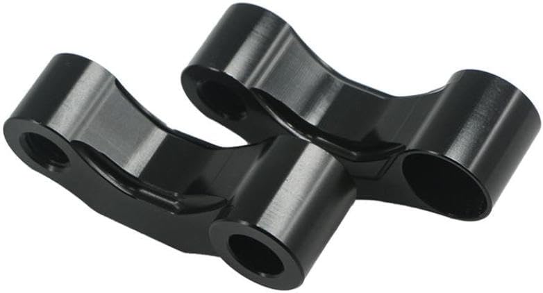 Motorcycle Adjustable Mirrors Riser Extension Bracket Compatible With R1250GS Adventure R1200GS ADV F900R F900XR F750GS F800GS F850GS(Black)
