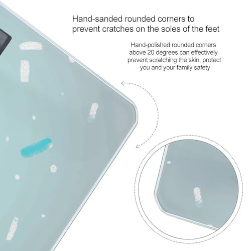 Báscula Digital de Baño con LCD y Alta Precisión miniatura 4