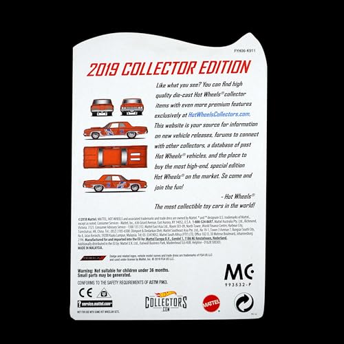 Image of Hot Wheels Collector Edition | Premium Die-Cast Metal Car for Kids & Collectors | Rare One-Time Release Model for Boys | No Restock Limited Edition (64 Dodge 330 (2019))