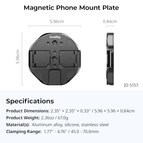 Image of SMALLRIG Attachable Phone Clamp for External SSD 5157