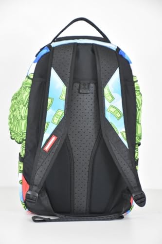 Sprayground Money Bear Wings DLX Backpack, Multicolor, Unisex, 100% Recycled Polyester, Multiple Storage Compartments3