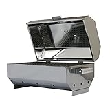 Churrasqueira de Inox 430 a Bafo de Mesa + Grelha Moeda Inox