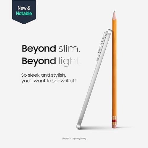 SAMSUNG Galaxy S25 Edge Phone, 512 GB AI Smartphone, Unlocked Android, Night Video, Fast Processor, ProScaler Display, All-Day Battery, 2025, US 1... 2 SAMSUNG Galaxy S25 Edge Phone, 512 GB AI Smartphone, Unlocked Android, Night Video, Fast Processor, ProScaler Display, All-Day Battery, 2025, US 1... - Image 2