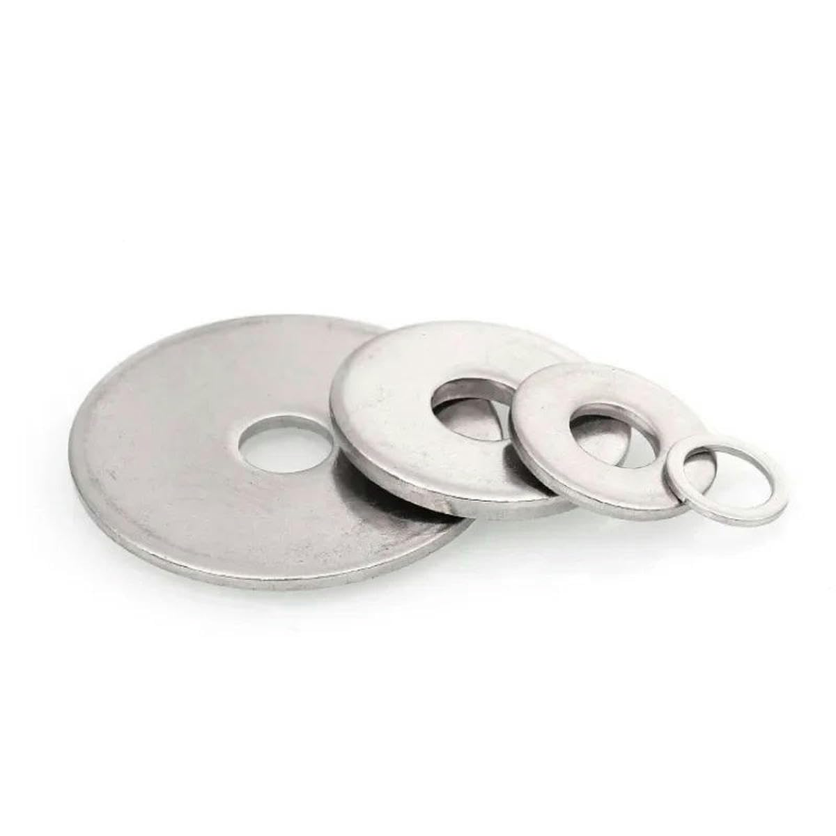 10/50/100 Stück Aluminium-Unterlegscheiben Dichtring Dichtungen Stopfen Öldichtungsverschraubungen M9 M10 M12 M13 M14 Dicke 0,5 1 1,5 2 3 mm-M10x14x2mm-100 Stück