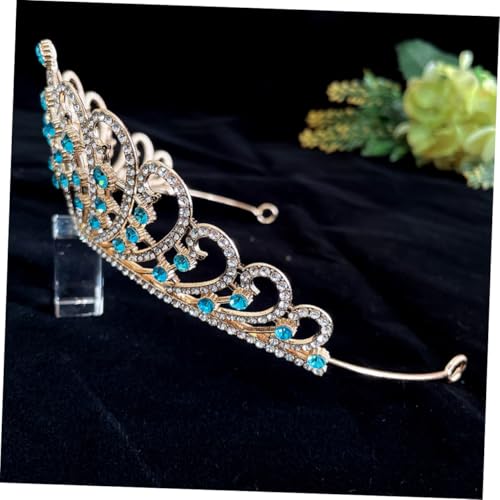 Diadème de mariage baroque bleu ciel VICASKY accessoire de tête chic