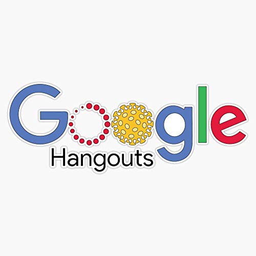 CNW Studio Google Hangout Vinyl Decal Wall Laptop Car Bumper Sticker 5'