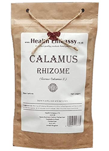 Cálamo Aromático Rhizoma (Acorus Calamus L. - Calami Rhizoma) 50g / Calamus Rhizome - Health Embassy - 100% Natural Cover