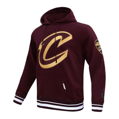 Image of Pro Standard Mens NBA Retro Classics Brushed Back French Terry Pull Over Hoodie