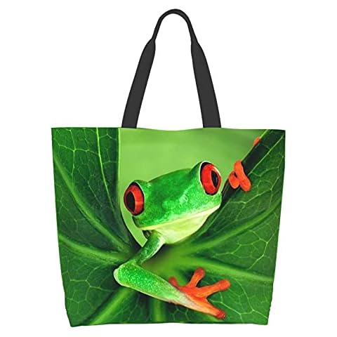 Famame Canvas Tote Bag Large Women Casual Shoulder Bag Handbag Reusable Shopping Grocery Bag Size: One Size Cover