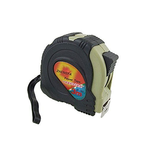 Aexit Retractable 3 Tools & Home Improvement Meters 10ft Steel Measuring Tape w Tape Measures Lock Button