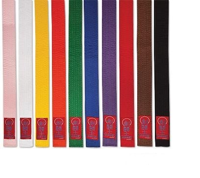 Pro ForceProforce Gladiator Double Wrap Karate Belts-WHITE #3