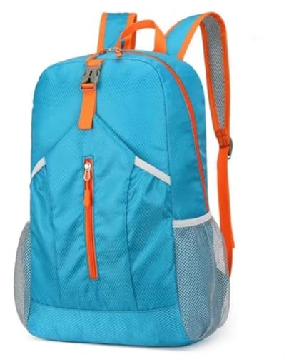 Mochila plegable ligera para senderismo y viaje, azul cielo miniatura 1