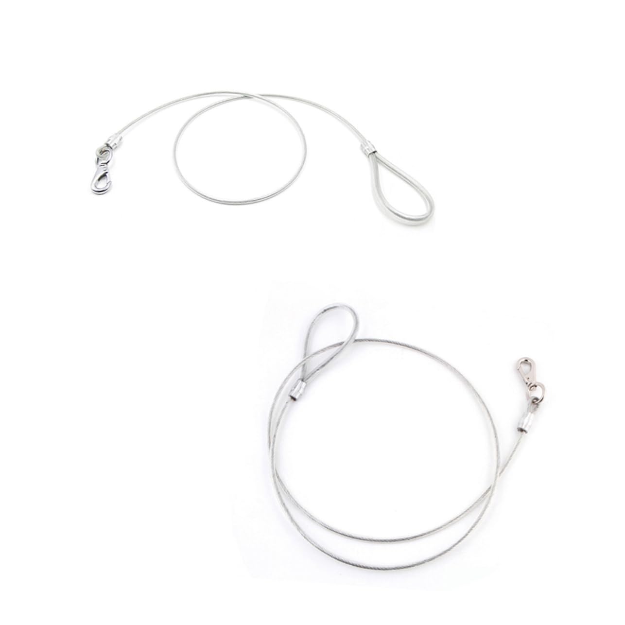 Happyyami Chew Dog Leash for Medium Large Dogs 0.6mm x 120cm Training Lead for Outdoor Walking