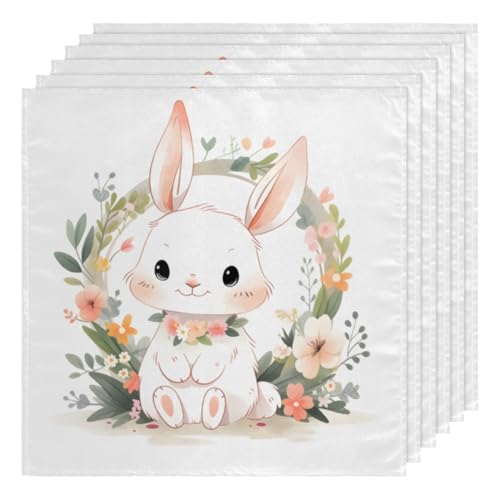 Servilletas de Tela Multicolor Set de 6 50.5x50.5 cm miniatura 1