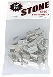 Stone Manufacturing Tattoo Letter Set A-Z (Small) 5/16IN