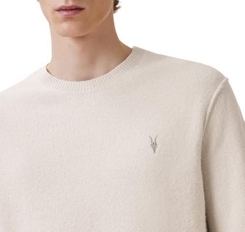Allsaints Statten Crew Pull-Over Homme idéal pour un style urbain et décontracté
