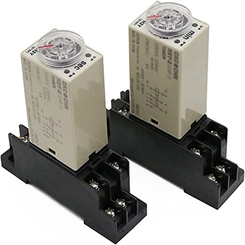 Relé H3Y-2 AC 220V temporizador DPDT de precision con rango de 0 a 30 minutos