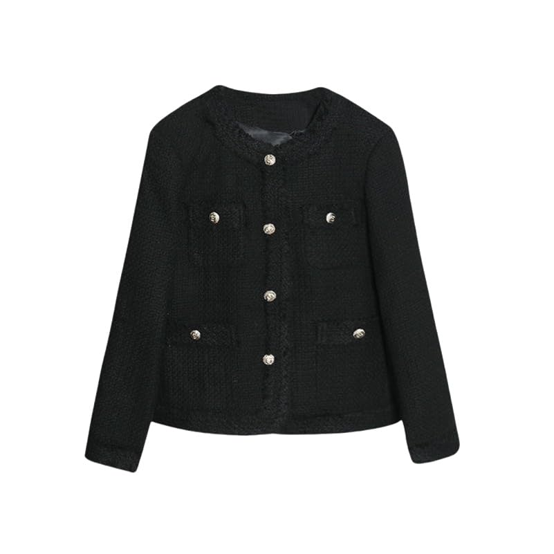 Veste courte en tweed élégante idéale pour vos sorties en ville ce printemps