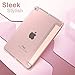 MoKo Case Fit iPad Mini 5 2019 (5th Generation 7.9-inch) iPad Mini 4, Slim Smart Shell Stand Folio Protective Cover with Soft TPU Translucent Frosted Back, Auto Wake/Sleep - Rose Gold