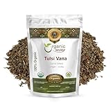 Organic Way Premium Grade Tulsi/Holy Basil (Vana) Cut & Sifted - Herbal Tea | Kosher Certified | Vegan, Non GMO & Gluten Free | USDA Certified | Origin - India (1LBS / 16Oz)