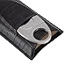 Leather Cigar Case, Hand Stitched with Cigar Cutter, 2 Finger Cigar Holder, Travel Friendly, Ideal for Cigar Enthusiasts, Boyfriend Gifts