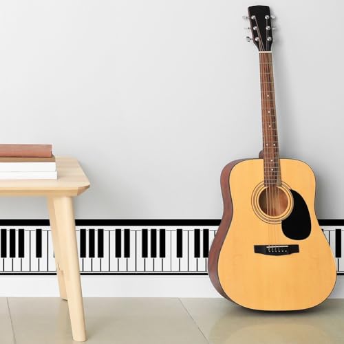 Vinilo Decorativo Teclas de Piano para Pared 10x200cm miniatura 5
