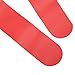 HERCHR Waist Flag, Adjustable Flag Football Set 5 PCS PP Flag Football Belts Race Sport Game Waist Flag for Youth and Adults Training Equipment(red)